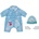 Zapf Creation Baby Born Дънков гащеризон Deluxe, 43 см (832592)