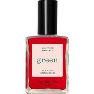 Manucurist Green lak na nehty Poppy Red 15 ml