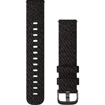 Garmin Каишка Garmin - QR Nylon, Venu/vivomove, 20 mm, Black Pepper Woven/Slate (010-12924-13)