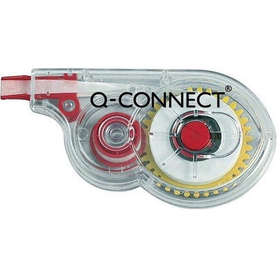 Q-CONNECT Korekční roller jednorázový s boční korekcí 5 mm x 8 m