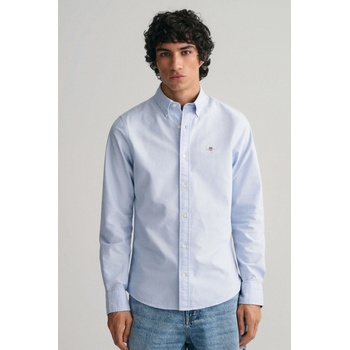 Gant košeľa slim Oxford shirt modrá