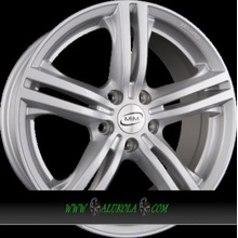 MIM MILANO EVO 7,5x17 4x100 ET35 silver