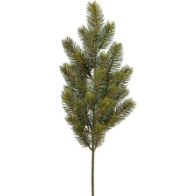 Umělý Vánoční chvojí - větvička 3D jehličí, 87cm