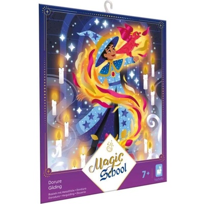 Janod Atelier Mini Креативен комплект Блестящи картини Магическо училище