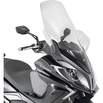 KAPPA plexi štít KYMCO DOWNTOWN 125 ABSi 15-24, DOWNTOWN 350i 15-24 92,5 X 63,5 cm průhledný