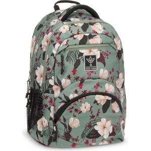 Ars Una Ученическа раница Ars Una ERGO Flowery Green