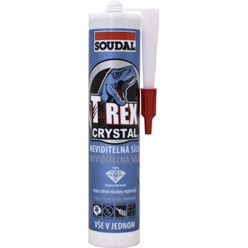 SOUDAL T-Rex Crystal lepidlo 290g transparentní