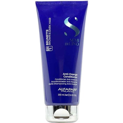 ALFAPARF Milano Semi di Lino Brunette Anti Orange Conditioner 200 ml