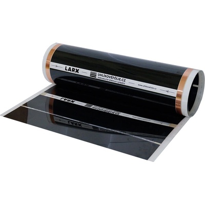 LARX uhlíková fólie, 80 W/m², šířka 50 cm – Zboží Živě