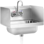 Royal Catering Търговска мивка за ръце - вкл. Арматура RCHS-2 (RCHS-2)