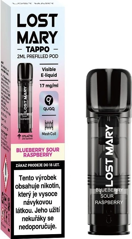 lost mary tappo blueberry sour raspberry Lost Mary Tappo Prefilled Pod