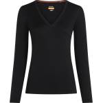 Icebreaker Дамско мериносово термобельо Icebreaker Women's Merino 200 Oasis L/S V Neck Merino base layer - Black - размер XL (115-2821-0215)