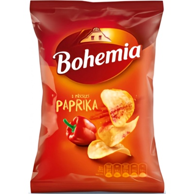 Bohemia Chips Delikátní paprika 77g