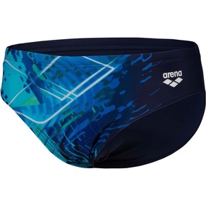 arena funny spot swim brief navy/multi s - uk32