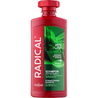Farmona Natural Cosmetics Laboratory Radical Hair Loss подсливащ шампоан за слаба, склонна към оредяване коса 400ml