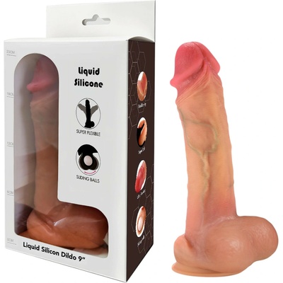 FeelSkin realistický dildo prírodná farba 22,8 cm
