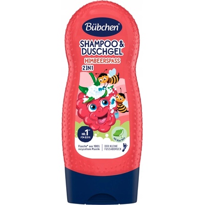 Bübchen detský šampón a sprchový gél Malina 230 ml