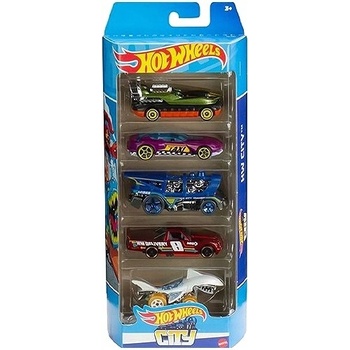 Mattel Hot Wheels Autíčka 5 kusov 251806