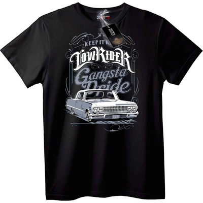 NOONEBRAND Тениска Lowrider Гангста Гордост - L, White