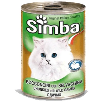 Monge - консерва с Месо от дивеч, Пълноценна храна за израснали котки от всички породи, Италия - 415 гр
