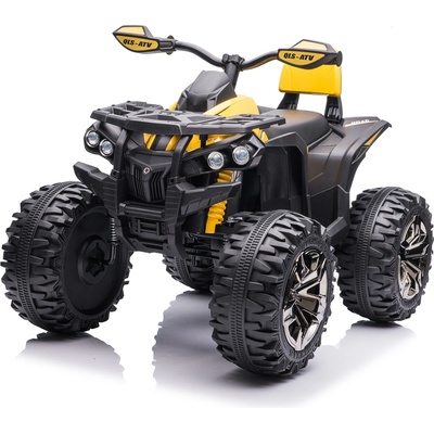 Mamido ATV Power 12V 14Ah 4x4 Detská elektrická štvorkolka žltá