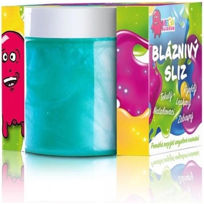 Megaslizoun Bláznivý sliz tyrkysový s perletí 125 ml