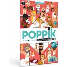POPPIK Vzdělávací samolepkový plakát Mythology