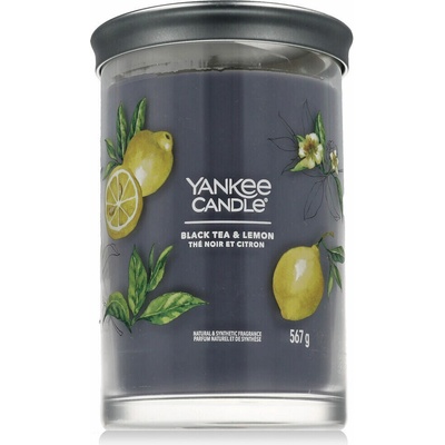 Yankee Candle Signature Tumbler Black Tea & Lemon 567 g