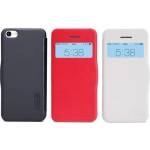 Apple iPhone 5C Nillkin Кожен Калъф и Протектор