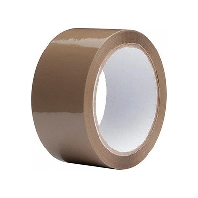 hotmelt Lepiaca páska, silne lepiaca, mrazu vzdorná, , hnedá, 48 mm x 60m