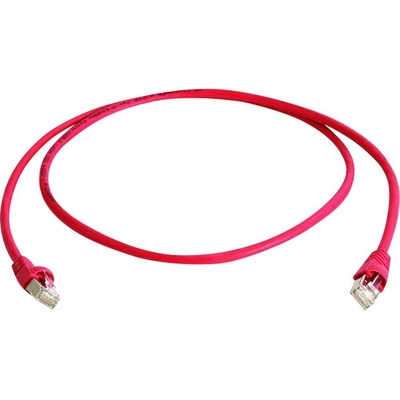 Telegärtner 100009123 RJ45 CAT 6A S/FTP 20m červený