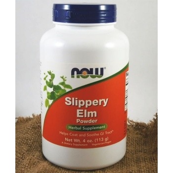 Now Foods Foods Slippery Elm Jilm červený čistý prášek 113 g