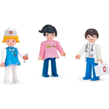 EFKO IGRÁČEK TRIO Léčíme set 3 figurky s doplňky