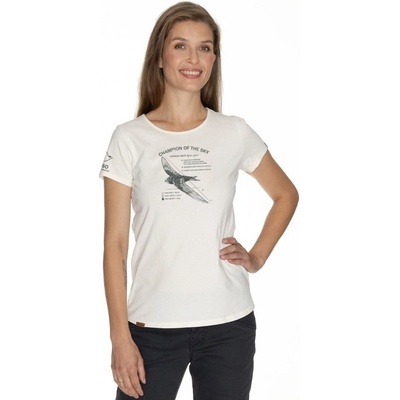 Bushman Dámske tričko ČSO rorys biela