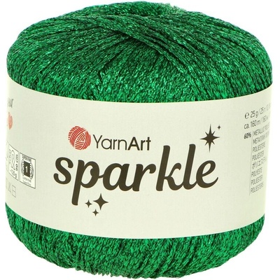 YarnArt Sparkle 1333 tmavo zelená