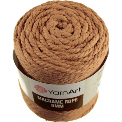 Macrame Rope 5 mm 788 hnědá