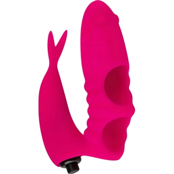 EasyToys Finger - 2 в 1 вибратор за пръсти (розов)