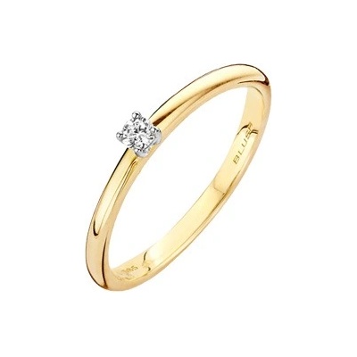 Blush Златен дамски пръстен с диамант Blush 1601BDI (1601BDI)