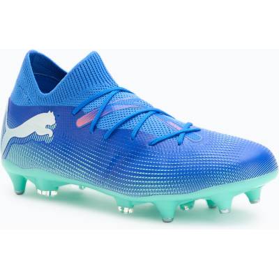 PUMA Футболни обувки PUMA Future 7 Match MxSG blue mazing/puma white/electric peppermint