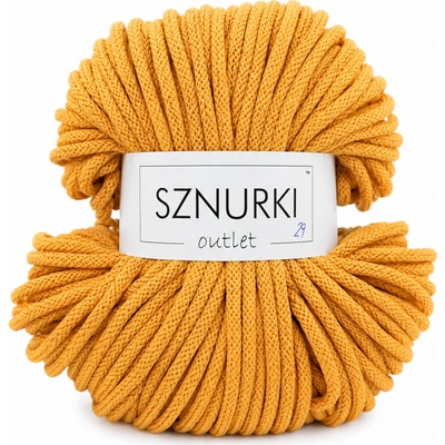 Bobbiny Sznurki outlet - 5mm Sznurki - 5mm: Orange