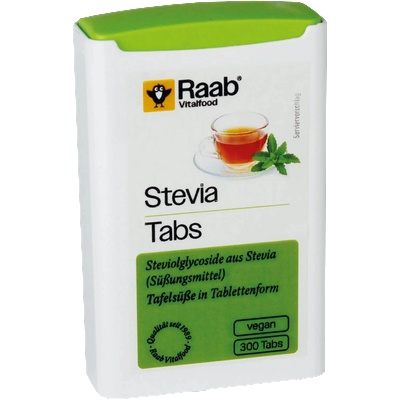 Raab Vitalfood GmbH Стевия на таблетки - 300 таблетки
