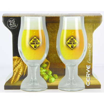 Cerve Комплект от 2 чаши за бира Cerve - Executive, 400 ml (M91880)
