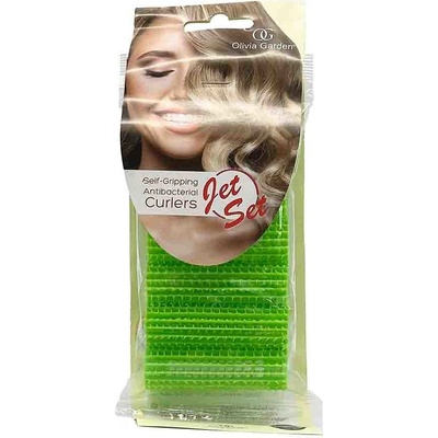 Olivia Garden Nite Curler Green, 6 ks, 20 mm