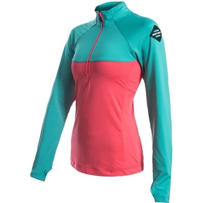 Sensor Coolmax Thermo zip korál/sea green