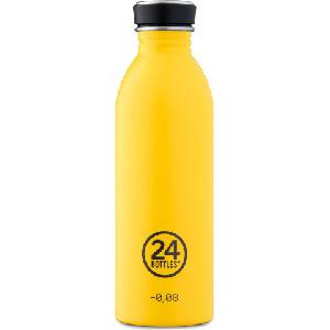 24Bottles Бутилка за вода Urban Bottle Chromatic 500 мл жълта (000674)