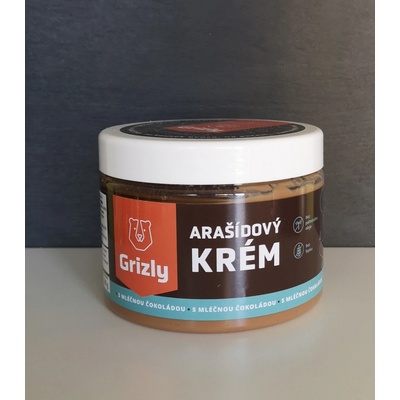 GRIZLY Arašídový krém s mléčnou čokoládou 500 g