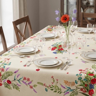 Evenit Gobelínový obrus 017C viacfarebná Bavlna/polyester 140x250 cm