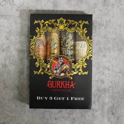 Gurkha Robusto Sampler 4 ks