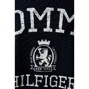 Tommy Hilfiger уголемена тениска дамска от памук (WW0WW50940)