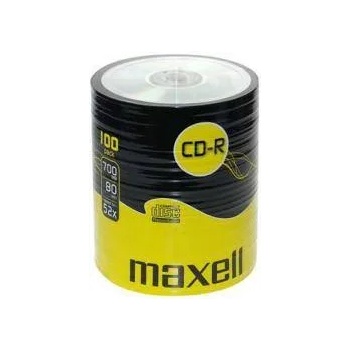 Maxell CD-R80 MAXELL, 700MB, 52x, 100 бр. , ML-DC-CDR80-100SHR